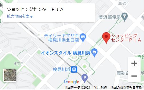 和楽庵千葉店の地図