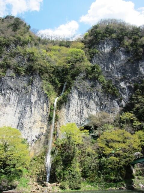 岡山県絹掛けの滝
